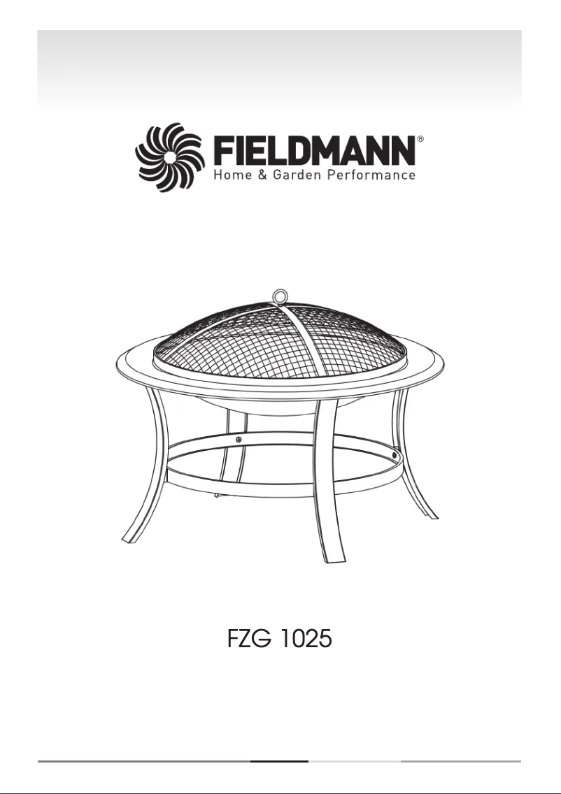 Page 1 of the manual User Manual Fieldmann FZG 1025