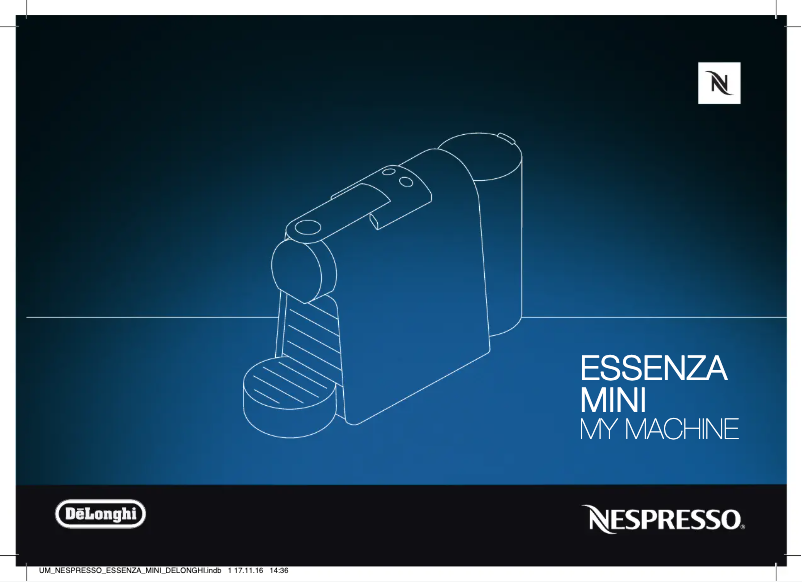 Page n°1 - Manuel utilisateur DeLonghi Essenza EN 90