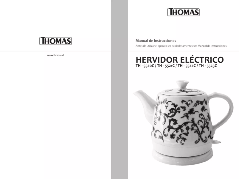 Page n°1 - Manuel utilisateur Thomas TH-5522C