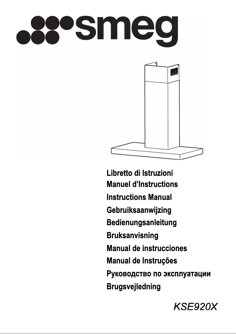 Image de la première page du manuel de l'appareil KSE920X