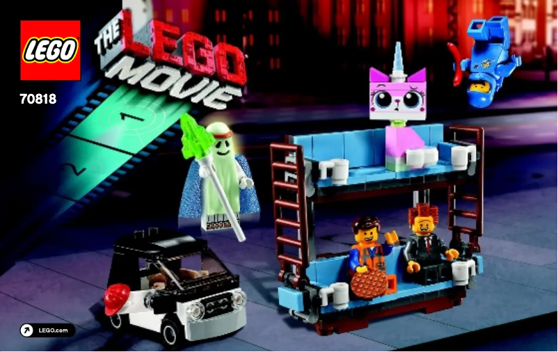 Page 1 de la notice Manuel utilisateur Lego The Movie 2 70818