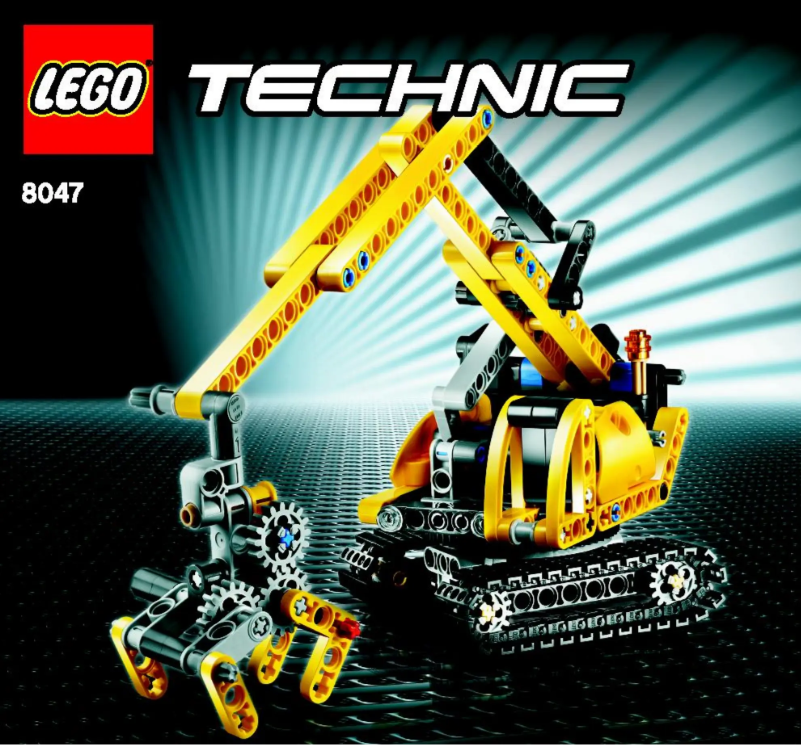 Página 1 del manual Manual de usuario Lego Compact Excavator