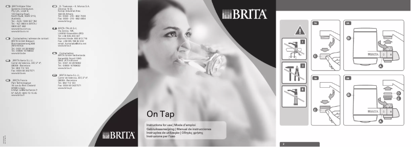 Imagen de la primera página del manual del dispositivo On Tap