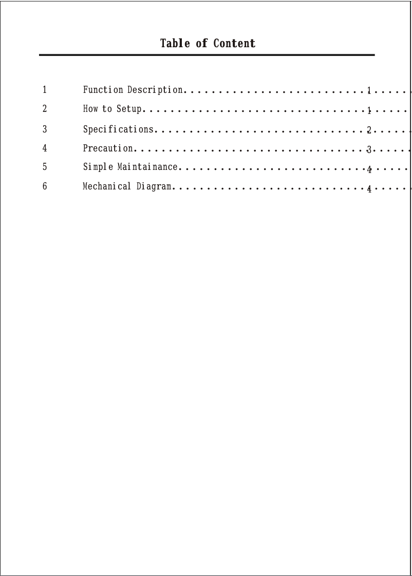 Page n°1 - Manuel utilisateur CoolMax CXI-500B