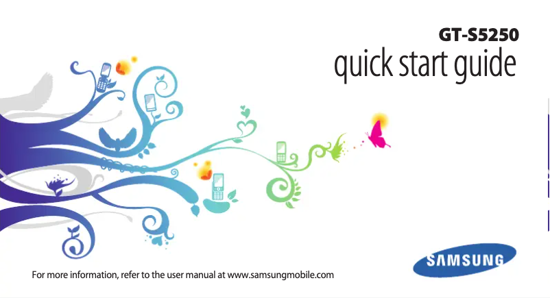 Image de la première page du manuel de l'appareil Wave GT-S5250