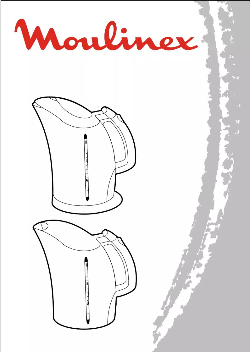 Page 1 de la notice Manuel utilisateur Moulinex Aqualia AZ1