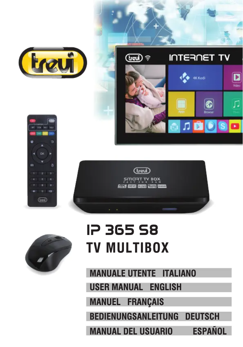 Image de la première page du manuel de l'appareil IP 365 S8