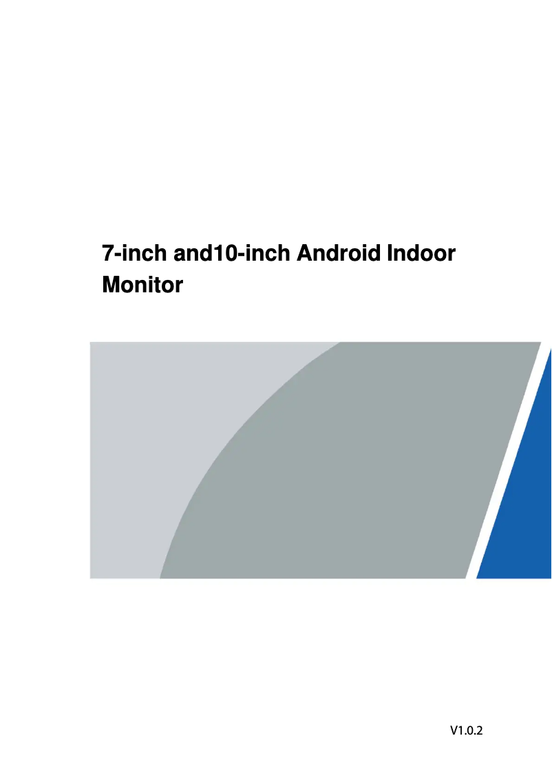Page 1 de la notice Guide de démarrage rapide Dahua Technology VTH8A21KMS-W