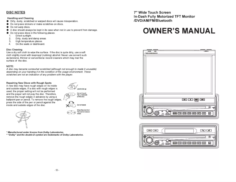 Página 1 del manual Manual de usuario Soundstream VIR-7870NRB