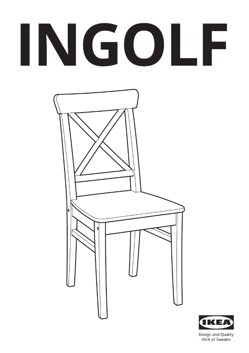 Page 1 de la notice Manuel utilisateur Ikea INGOLF 003.633.31