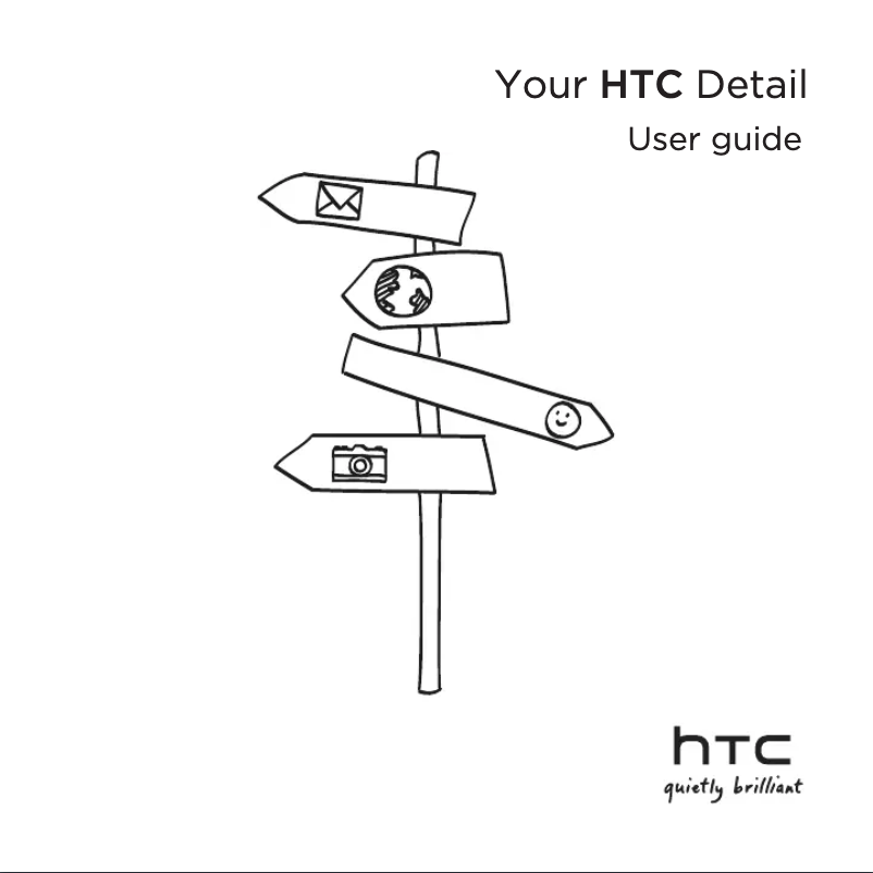 Page 1 de la notice Manuel utilisateur HTC Detail