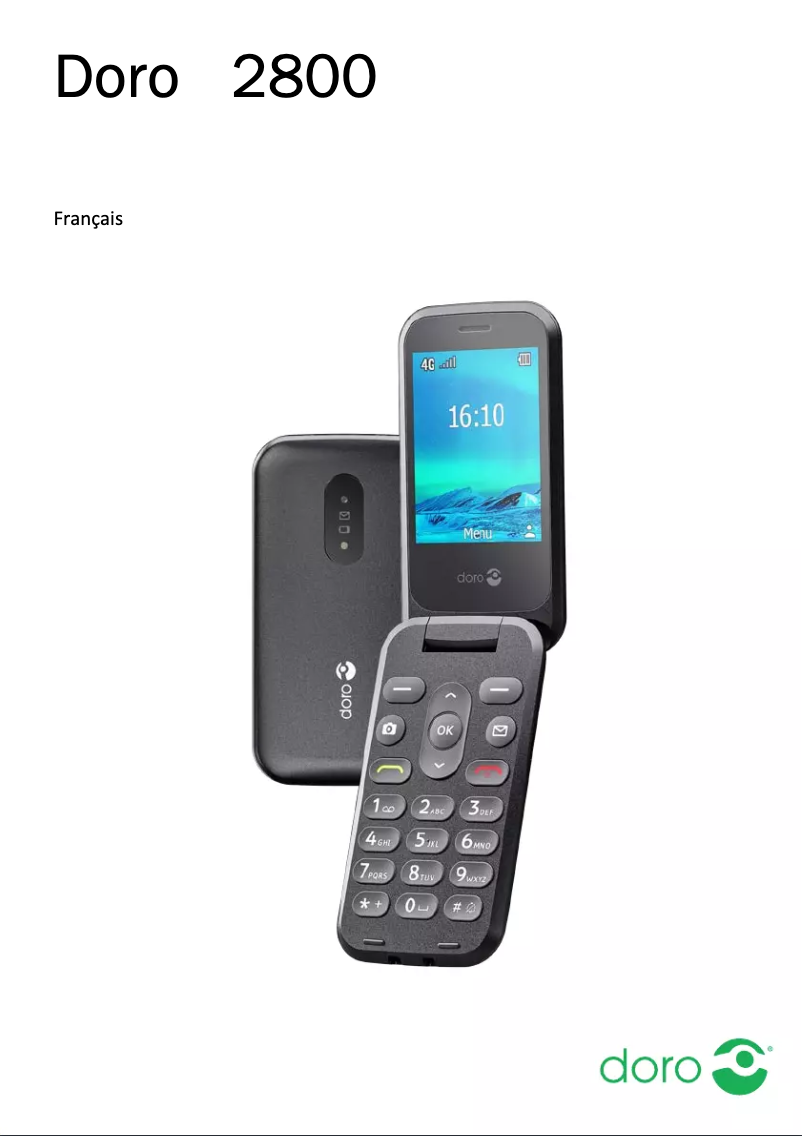 Imagen de la primera página del manual del dispositivo 2800