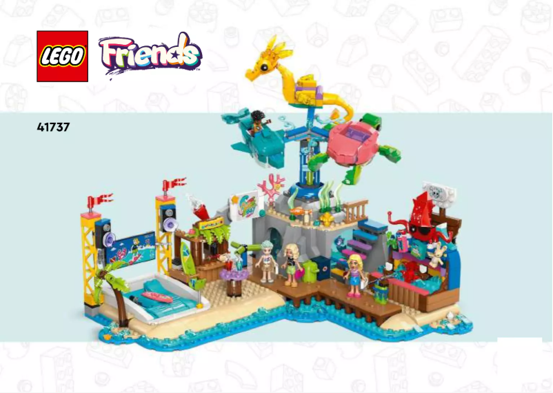 Page n°1 - Manuel utilisateur Lego Friends 41737