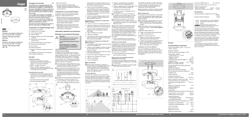 Image de la première page du manuel de l'appareil EER513