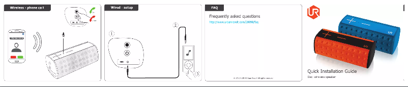 Page n°1 - Manuel utilisateur Urban Revolt Deci