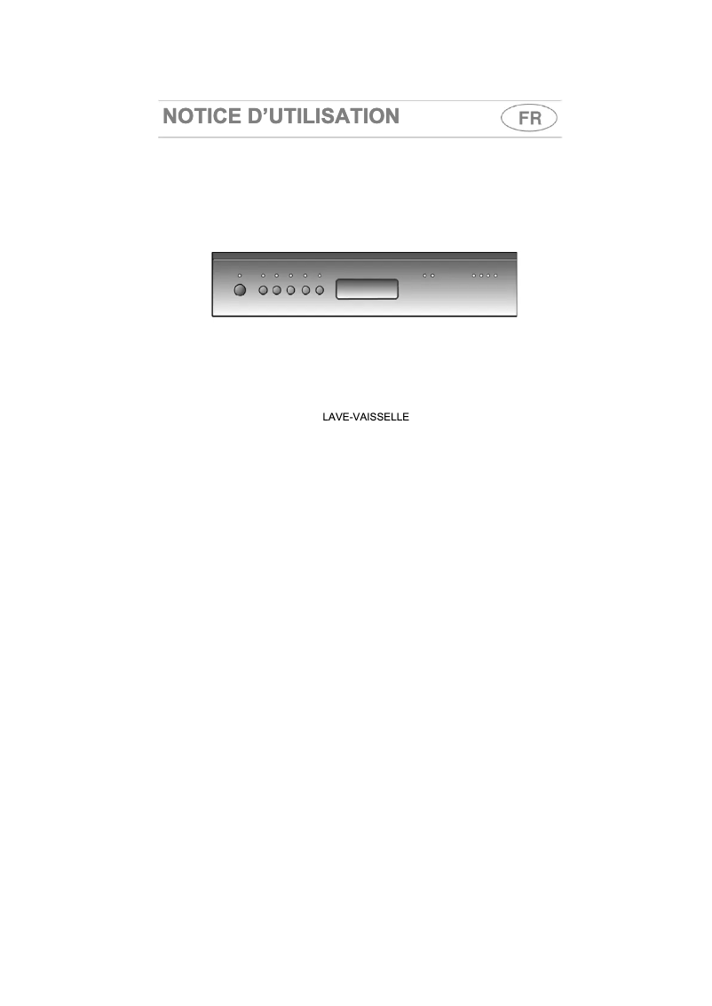 Page n°1 - Manuel utilisateur Smeg LVS454B1