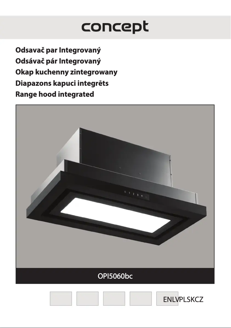 Page 1 de la notice Manuel utilisateur Concept OPI5060BC