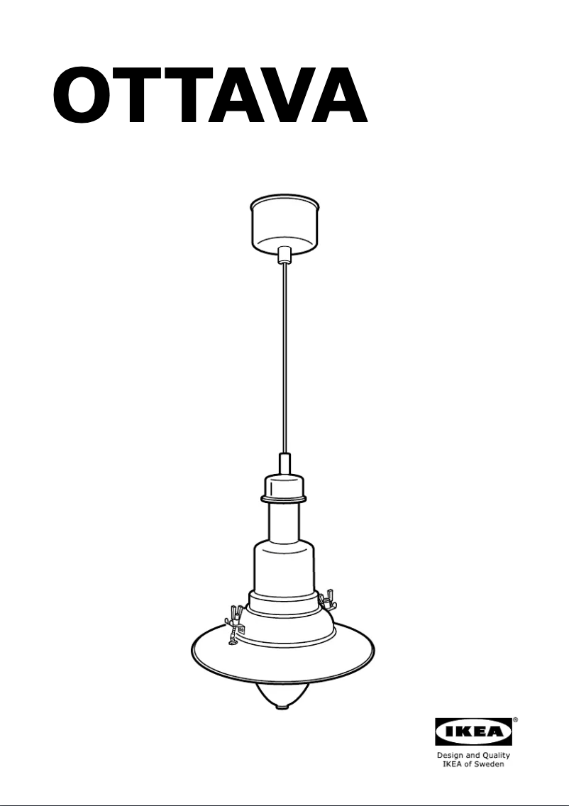 Imagen de la primera página del manual del dispositivo OTTAVA