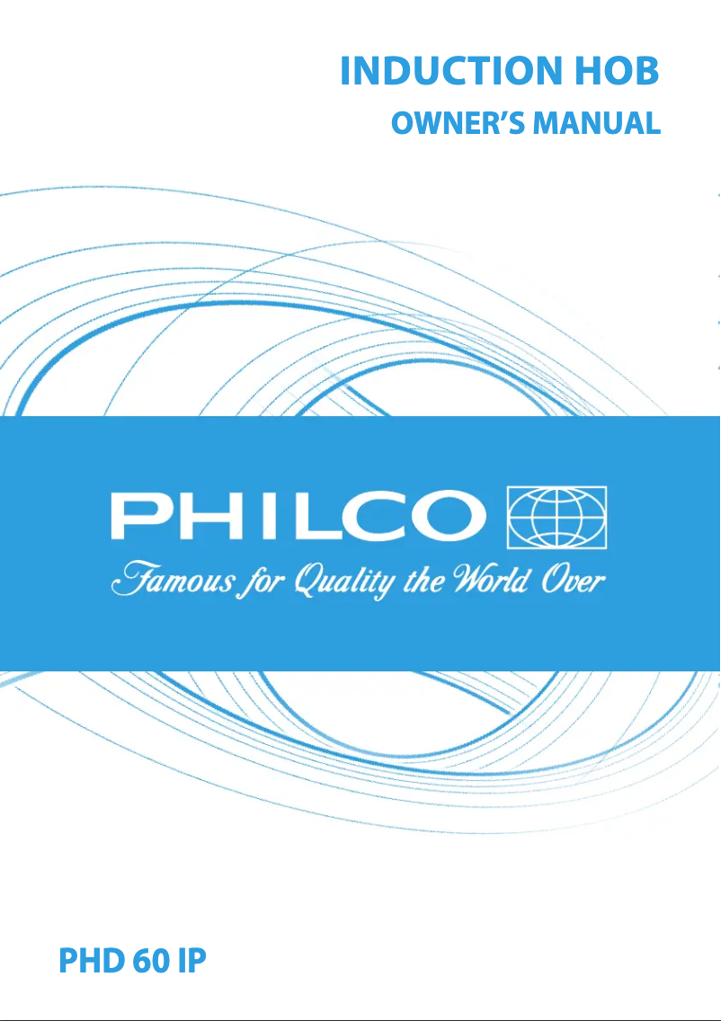 Page n°1 - Manuel utilisateur Philco PHD 60 IP
