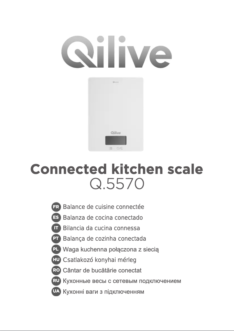 Page 1 de la notice Manuel utilisateur Qilive Q.5570