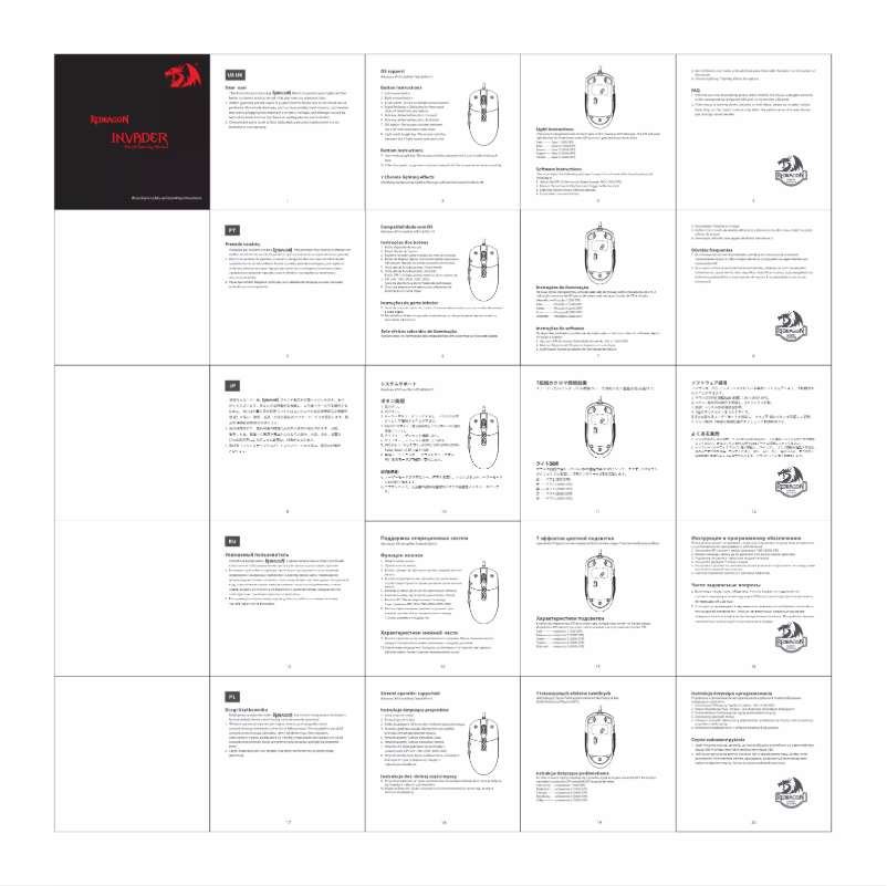 Image de la première page du manuel de l'appareil Bomber M914
