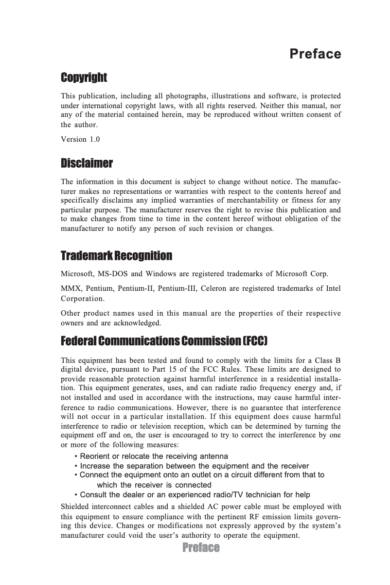 Page n°1 - Manuel utilisateur ECS CDC-M
