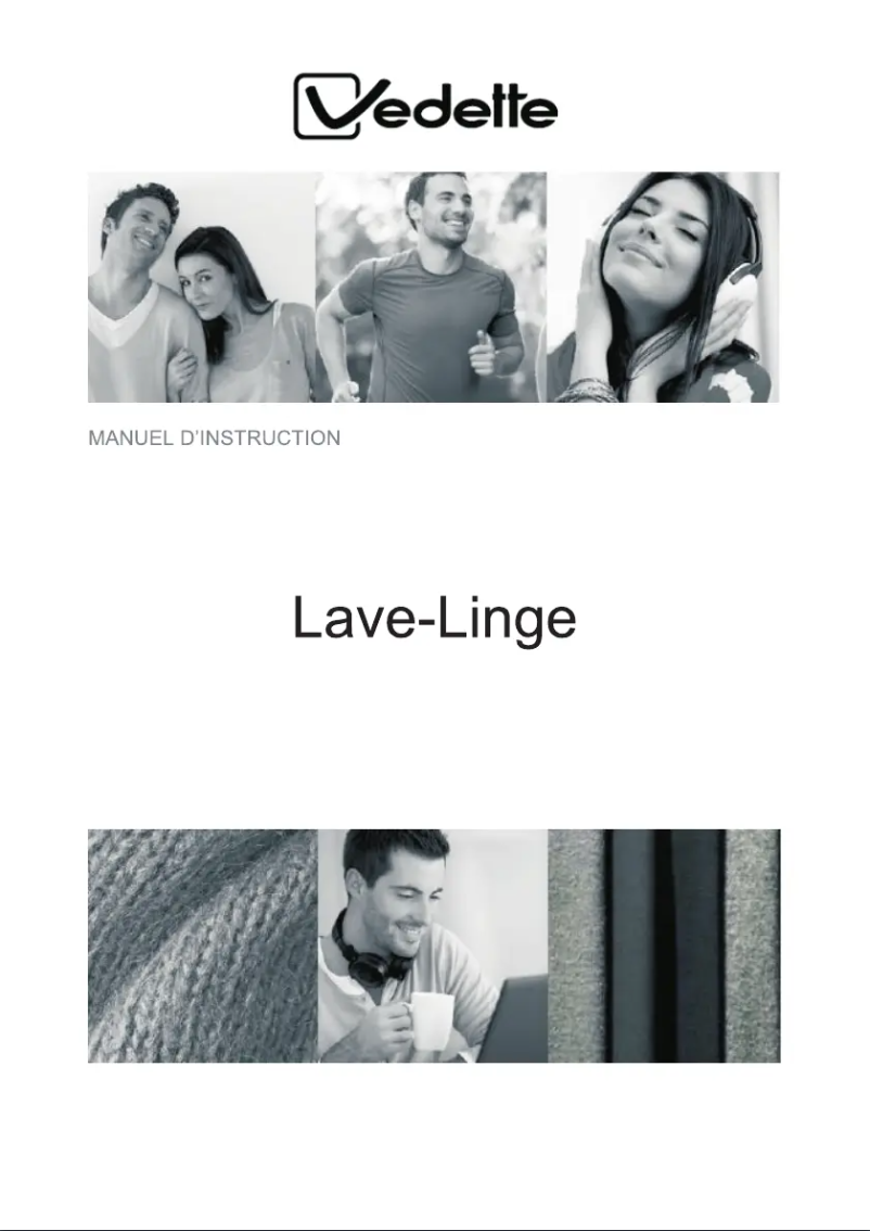 Page 1 de la notice Manuel utilisateur Vedette VT16526