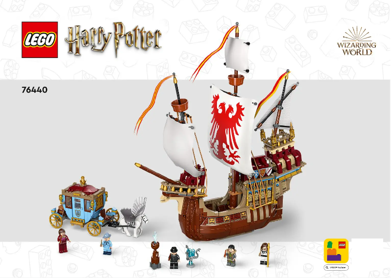 Page 1 de la notice Manuel utilisateur Lego Harry Potter 76440