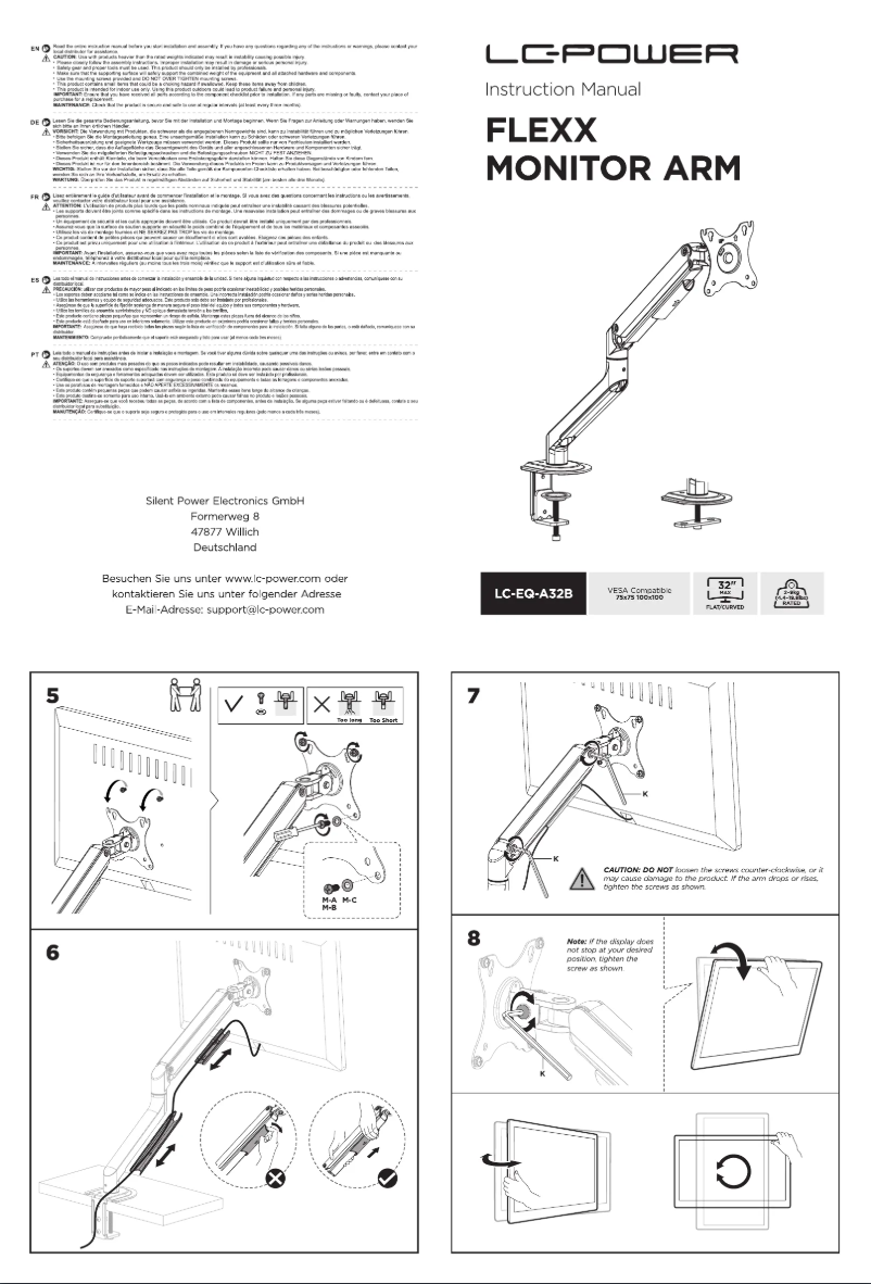 Image de la première page du manuel de l'appareil LC-EQ-A32B