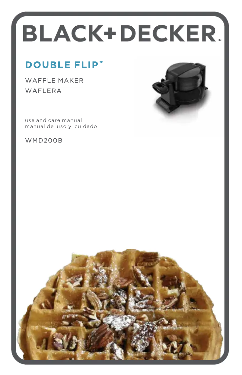 Page n°1 - Manuel utilisateur Black & Decker Double Flip WMD200B