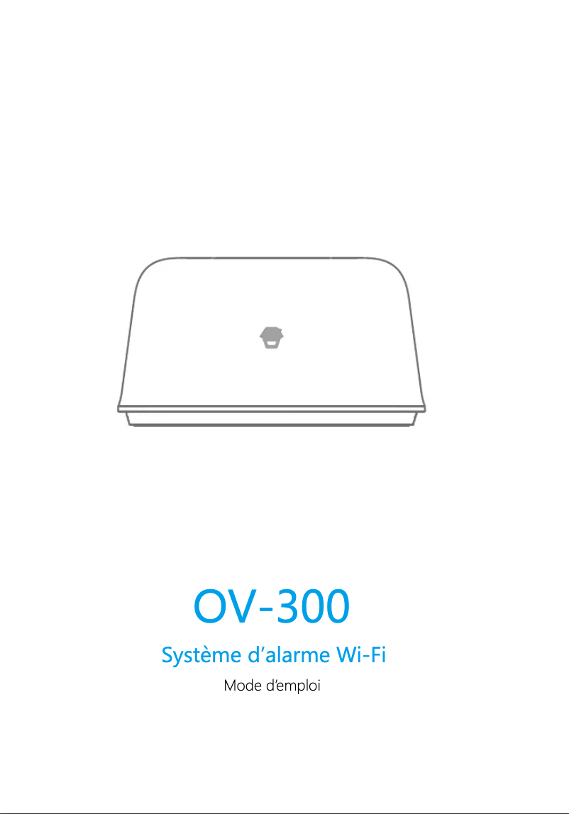 Page 1 de la notice Manuel utilisateur Chuango OV-300