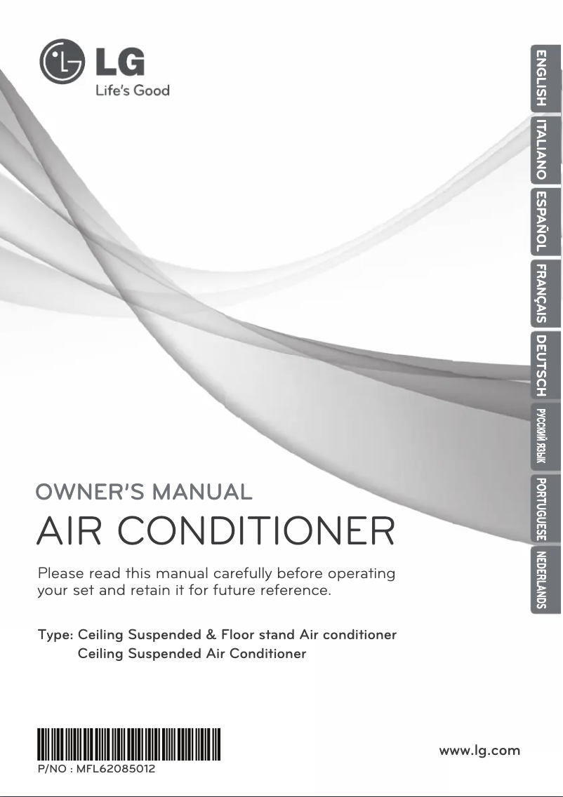 Página 1 del manual Manual de usuario LG CV24