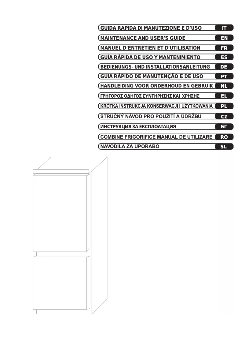 Page n°1 - Manuel utilisateur Candy CKBB 100S/1
