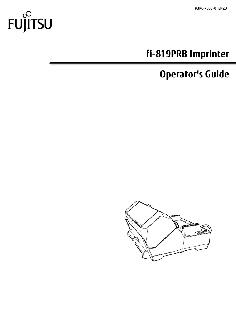 Image de la première page du manuel de l'appareil fi-8190
