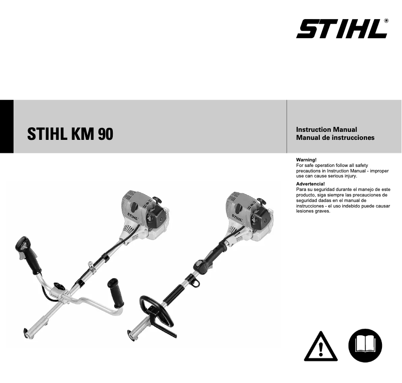 Page 1 de la notice Manuel utilisateur Stihl KM 90