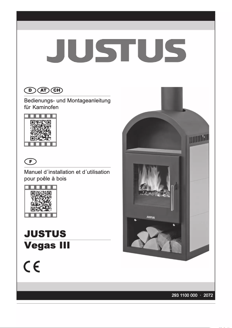 Page 1 de la notice Manuel utilisateur Justus Vegas