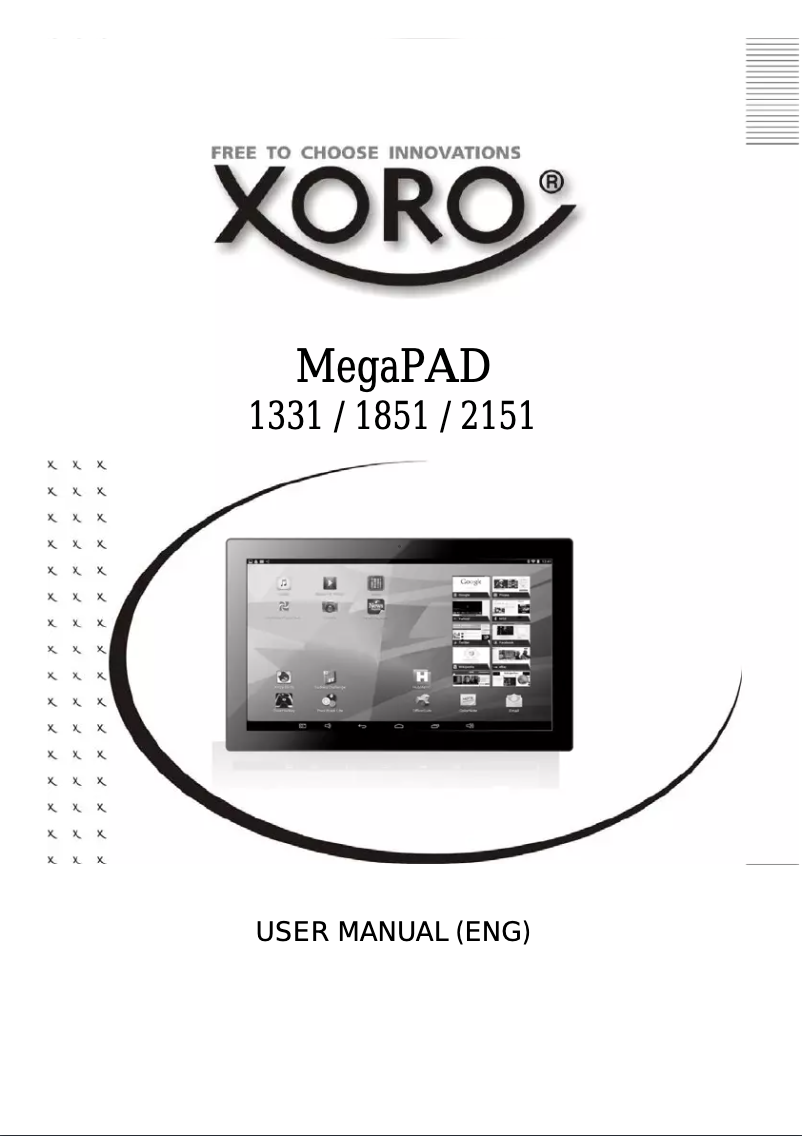 Image de la première page du manuel de l'appareil MegaPAD 1331
