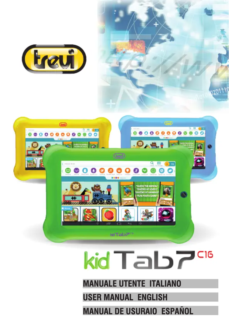 Page n°1 - Manuel utilisateur Trevi TAB Kid Tab 7