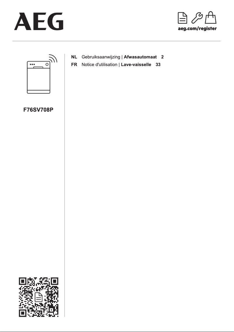 Image de la première page du manuel de l'appareil F76SV708P
