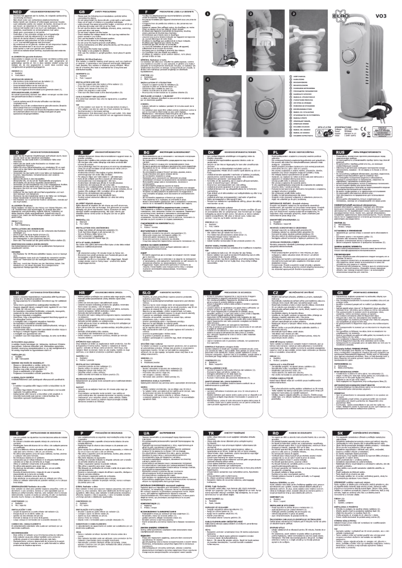 Image de la première page du manuel de l'appareil VO3