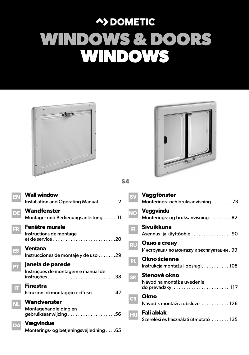 Página 1 del manual Manual de usuario Dometic S4