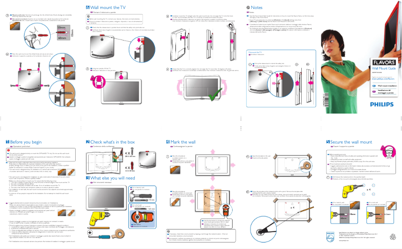 Page 1 de la notice Manuel utilisateur Philips Flavors 32FWF1013