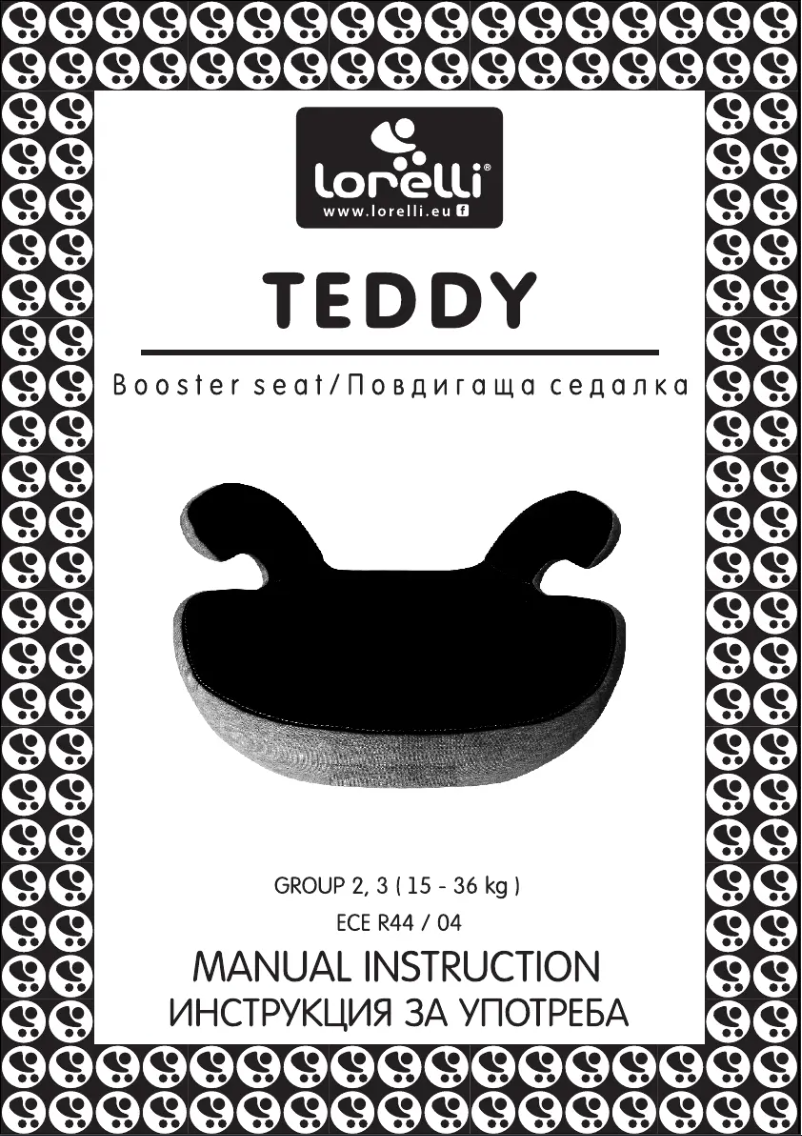 Page 1 de la notice Manuel utilisateur Lorelli Teddy
