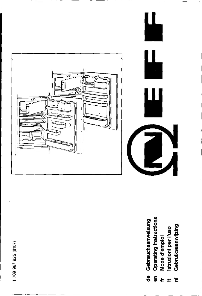Page n°1 - Manuel utilisateur Neff K 1624 X