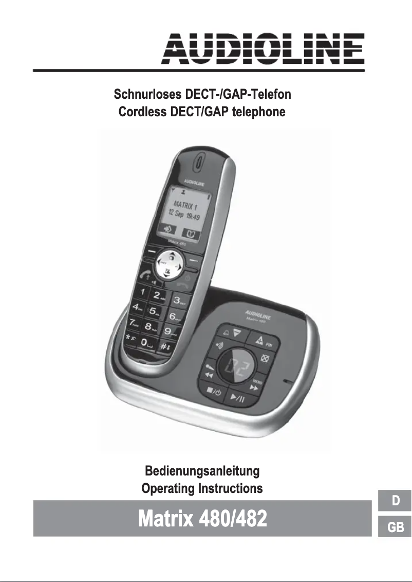 Imagen de la primera página del manual del dispositivo Matrix 482