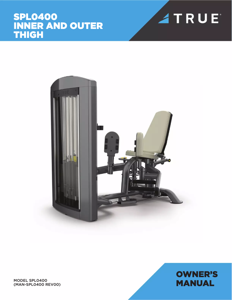 Page n°1 - Manuel utilisateur True SPL0400
