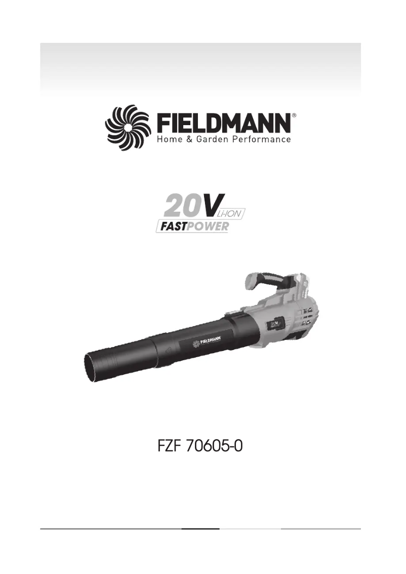 Page n°1 - Manuel utilisateur Fieldmann FZF 70605-0