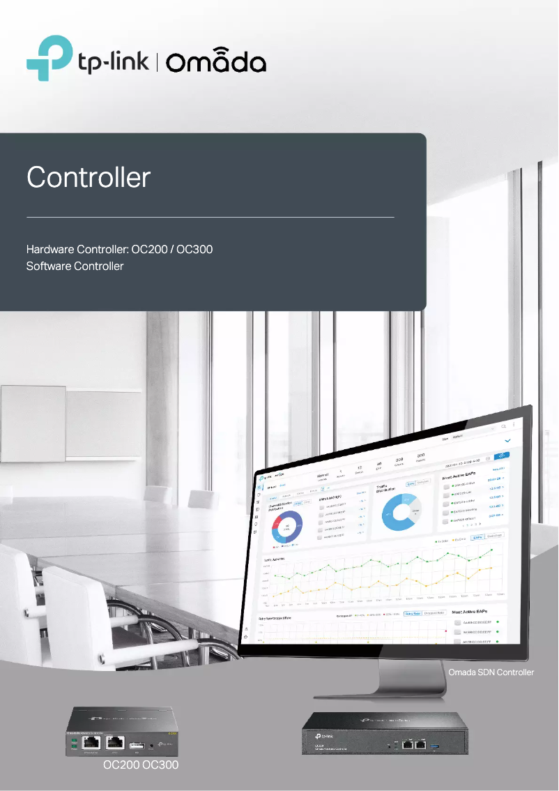 Image de la première page du manuel de l'appareil Omada SDN Controller