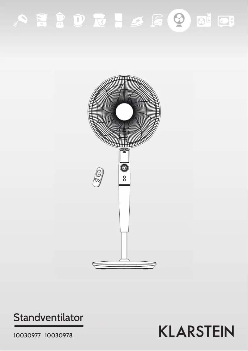 Page 1 de la notice Manuel utilisateur Klarstein 10030977