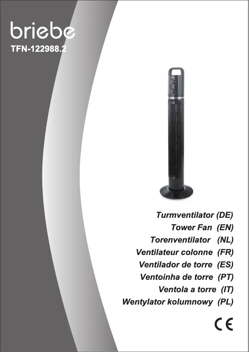Image de la première page du manuel de l'appareil TFN-122988